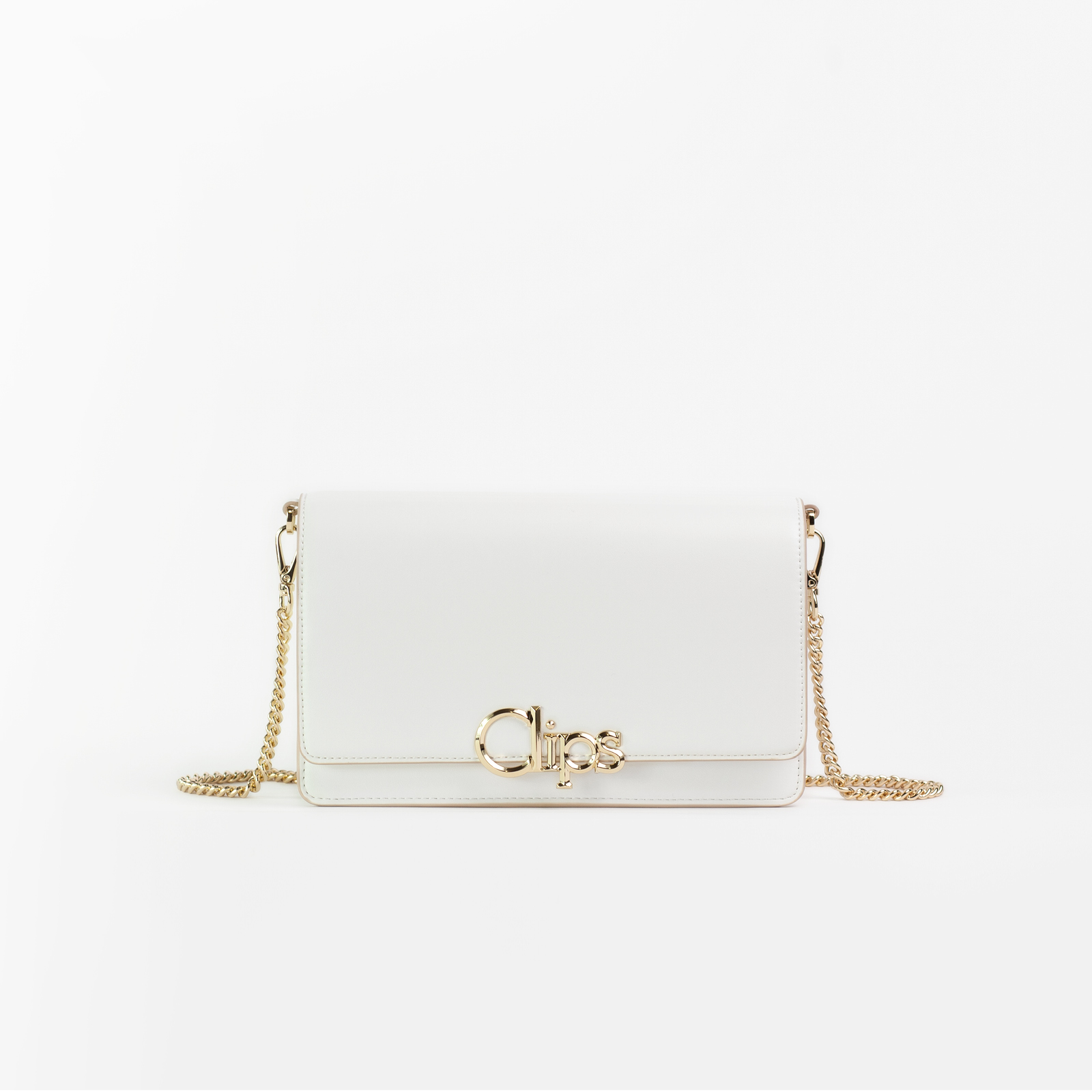 shop wandamode clips - BORSA POCHETTE BIANCA 6