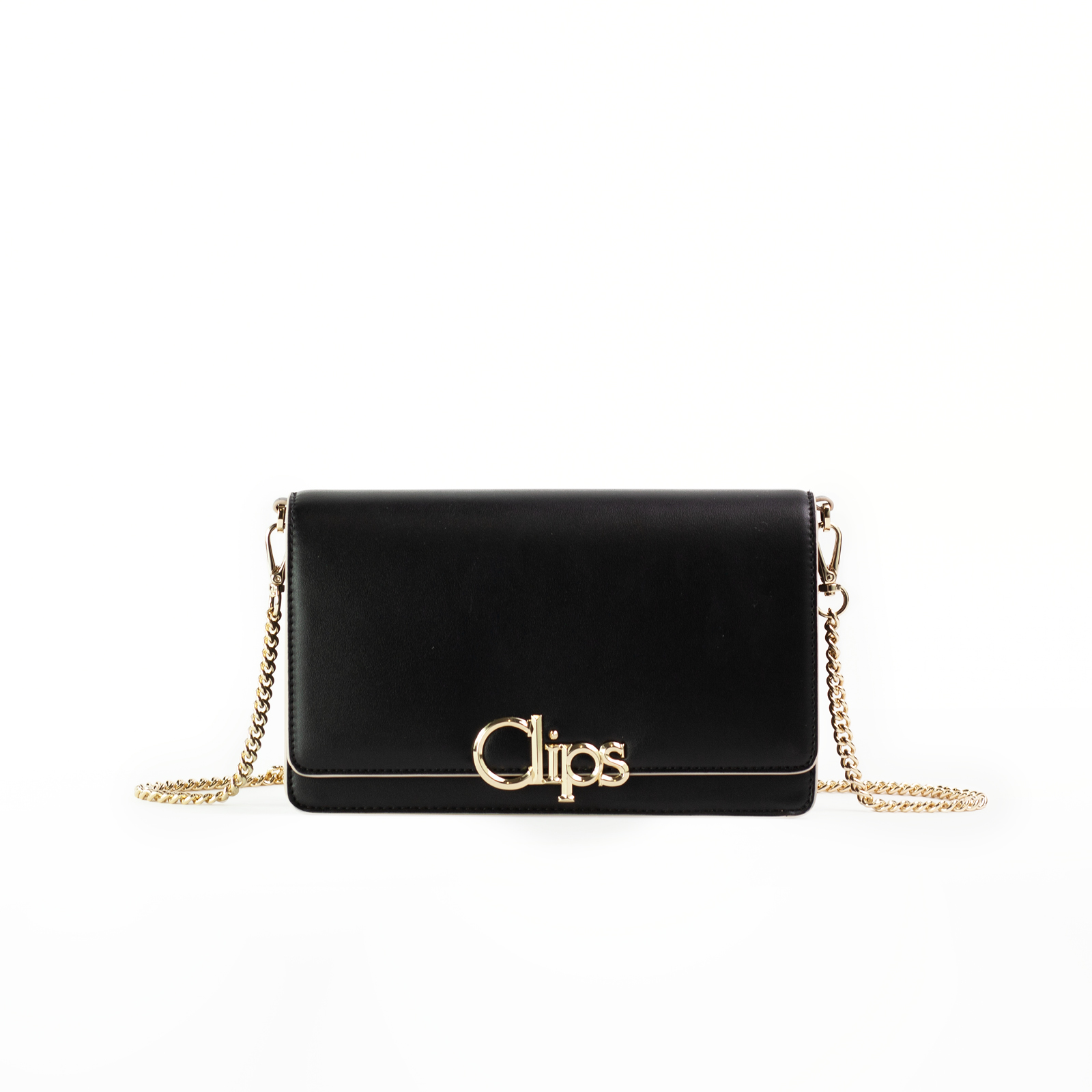 shop wandamode clips - BORSA POCHETTE NERA 6